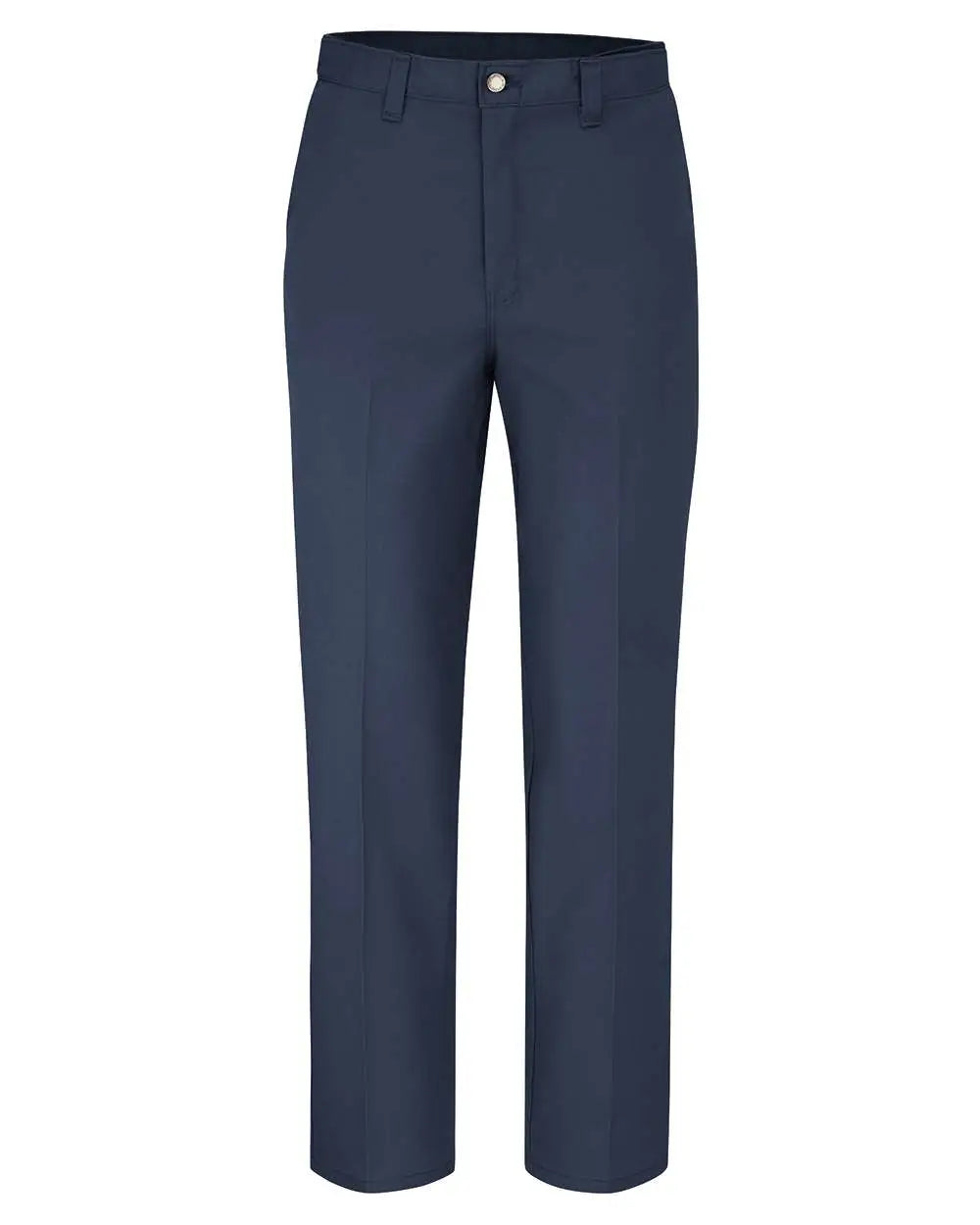Dickies Lp70 Premium Industrial Flat Front Comfort Waist Pants - Dark Navy - 37 Unhemmed