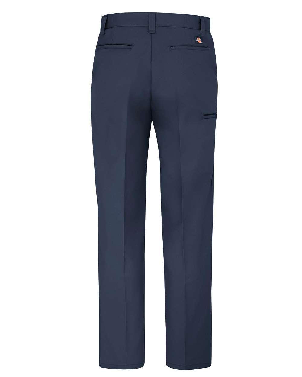 Dickies Lp70 Premium Industrial Flat Front Comfort Waist Pants - Dark Navy - 34i