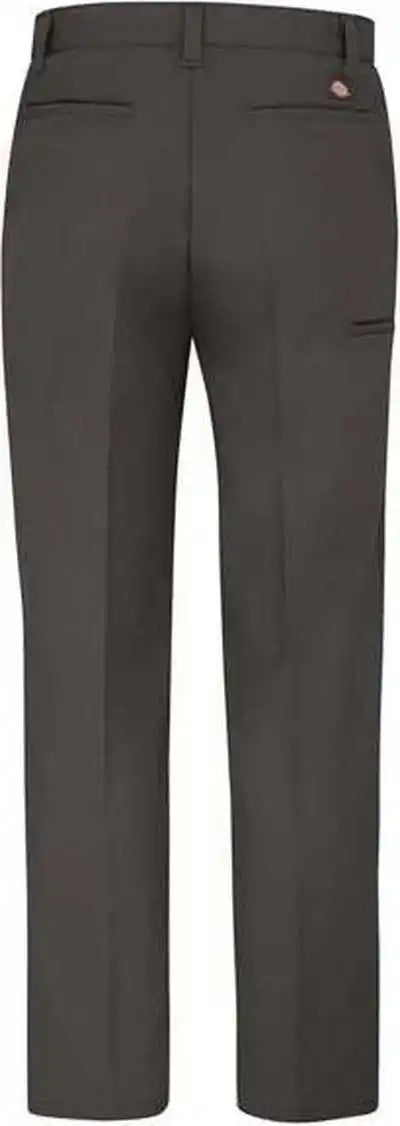 Dickies Lp70 Premium Industrial Flat Front Comfort Waist Pants - Dark Charcoal - 37 Unhemmed