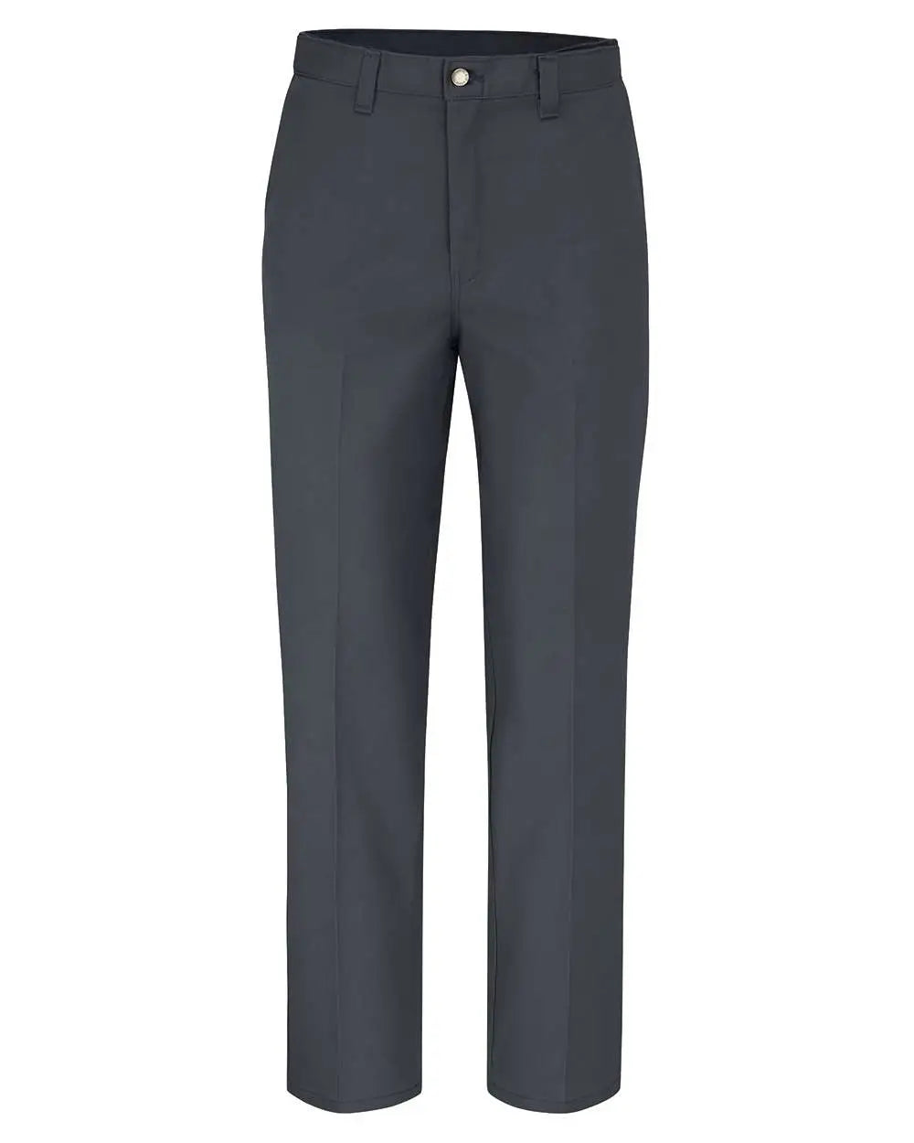 Dickies Lp70 Premium Industrial Flat Front Comfort Waist Pants - Dark Charcoal - 32i - Gray / 30w