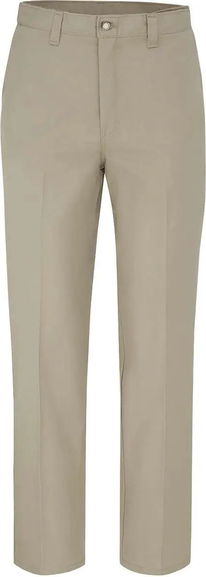 Dickies Lp70 Premium Industrial Flat Front Comfort Waist Pants - Desert Sand - 34i - 30w