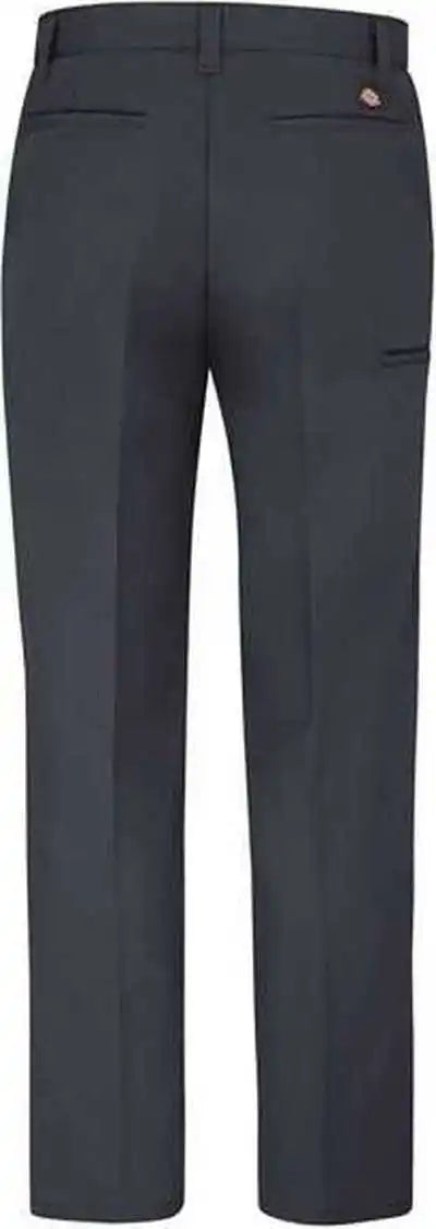 Dickies Lp70ext Premium Industrial Flat Front Comfort Waist Pants - Extended Sizes - Dark Navy - 37 Unhemmed