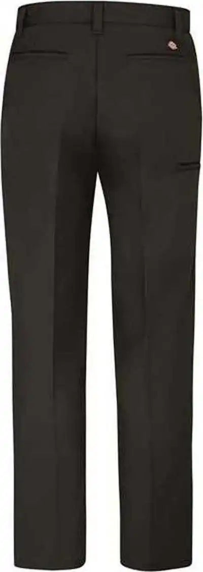 Dickies Lp70odd Premium Industrial Flat Front Comfort Waist Pants - Odd Sizes - Black - 37 Unhemmed