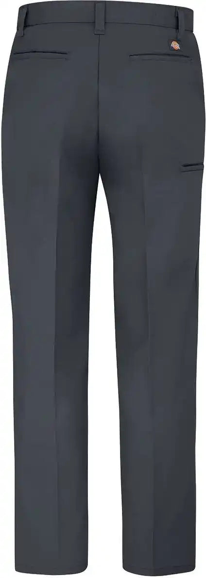 Dickies Lp70odd Premium Industrial Flat Front Comfort Waist Pants - Odd Sizes - Dark Charcoal - 37 Unhemmed - 29w