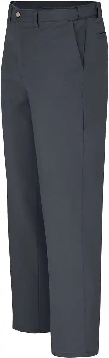 Dickies Lp70odd Premium Industrial Flat Front Comfort Waist Pants - Odd Sizes - Dark Charcoal - 37 Unhemmed