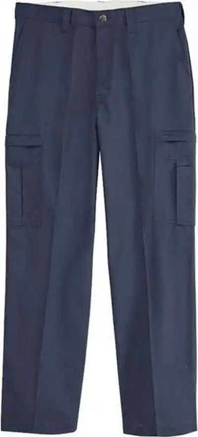 Dickies Lp72ext Premium Industrial Cargo Pants - Extended Sizes - Dark Navy - 37 Unhemmed