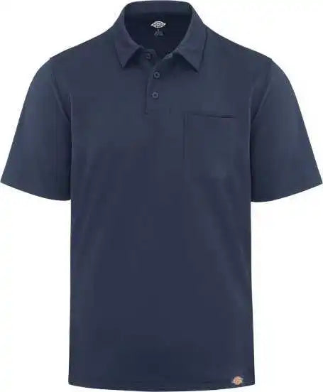 Dickies Ls44 Performance Short Sleeve Work Shirt with Pocket - Dark Navy