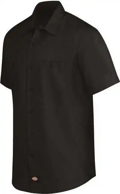 Dickies Ls51 Industrial Worktech Ventilated Short Sleeve Work Shirt - Black