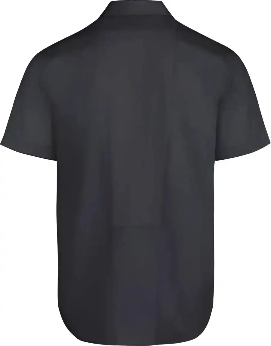 Dickies Ls51l Industrial Worktech Ventilated Short Sleeve Work Shirt Long Sizes Dark Navy