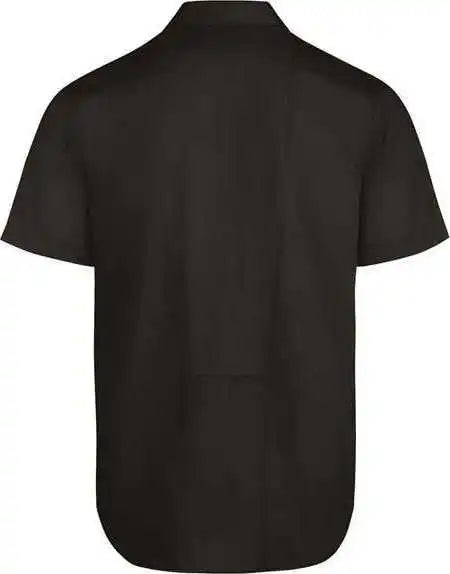 Dickies Ls51l Industrial Worktech Ventilated Short Sleeve Work Shirt Long Sizes Black