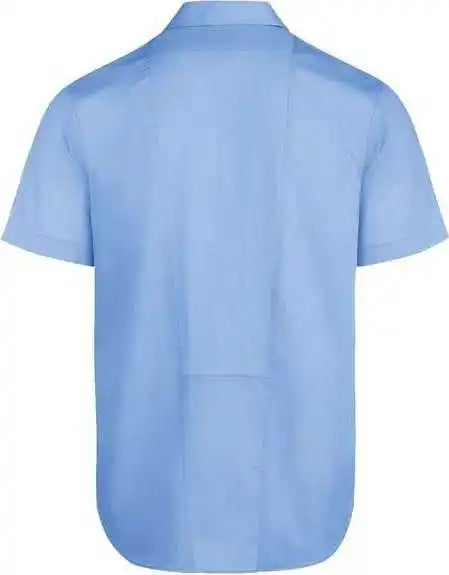 Dickies Ls51l Industrial Worktech Ventilated Short Sleeve Work Shirt - Long Sizes - Light Blue