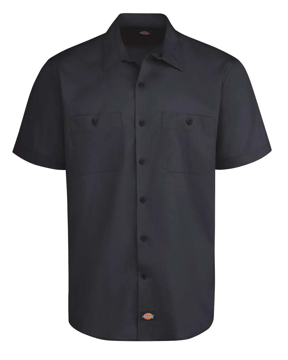 Dickies Ls51t Industrial Worktech Ventilated Short Sleeve Work Shirt - Tall Sizes - Dark Navy