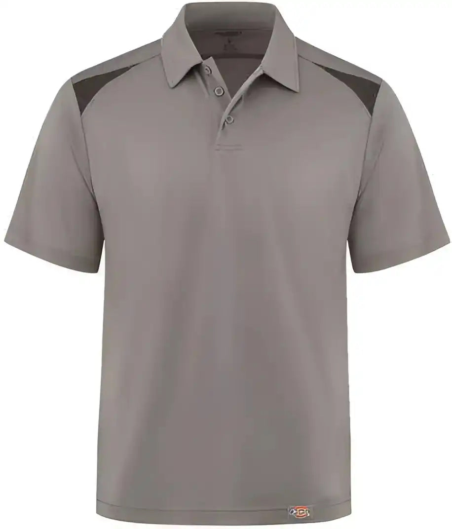 Dickies Ls66 Team Performance Short Sleeve Work Shirt - Smoke Black