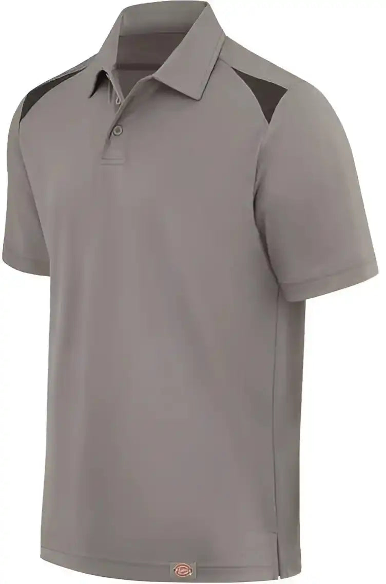 Dickies Ls66 Team Performance Short Sleeve Work Shirt - Smoke Black