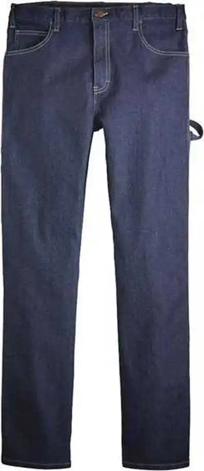 Dickies Lu20odd Industrial Carpenter Jeans Odd Sizes Rinsed Indigo Blue 39 Unhemmed