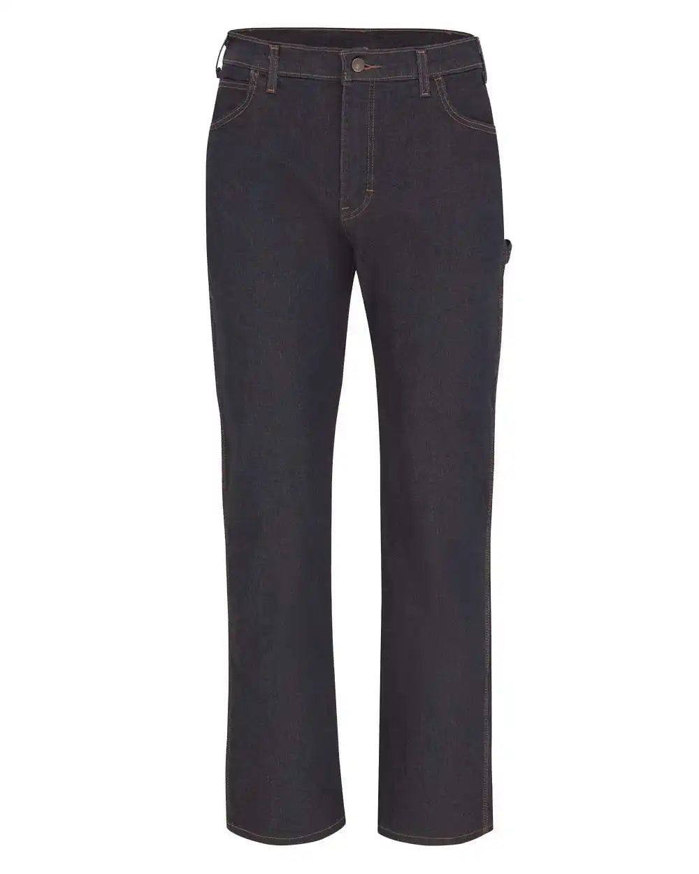 Dickies Lu22 Industrial Carpenter Flex Jeans - Rinsed Indigo Blue - 32i - 30w