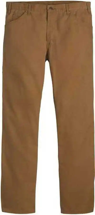 Dickies Lu23 Industrial Duck Carpenter Jeans - Brown - 30i