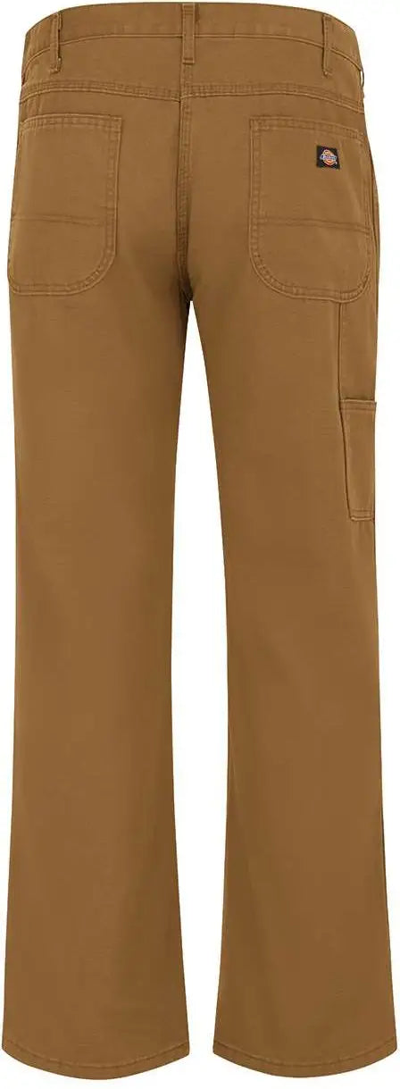 Dickies Lu23odd Industrial Duck Carpenter Jeans - Odd Sizes - Brown - 32i - 33w