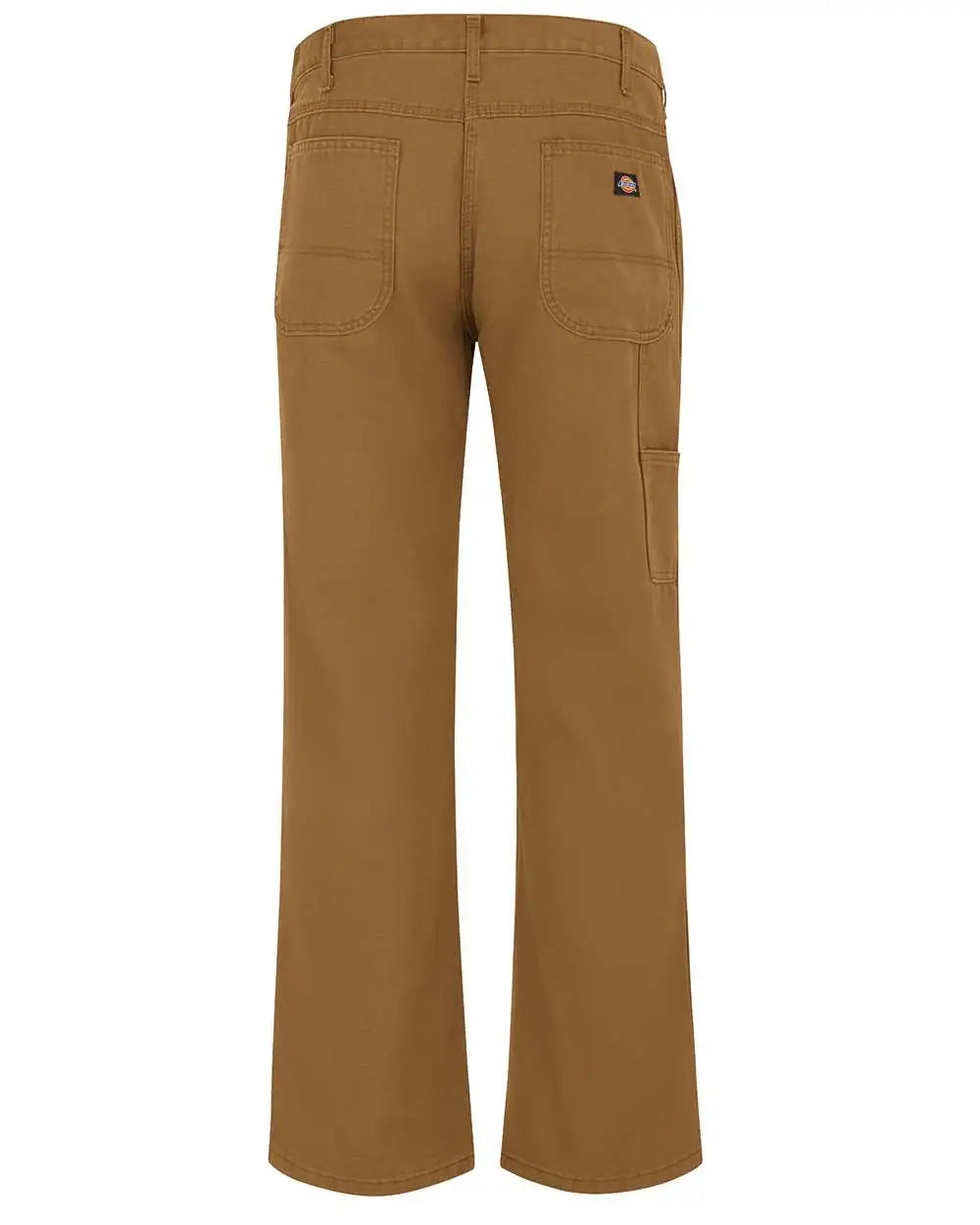 Dickies Lu23odd Industrial Duck Carpenter Jeans - Odd Sizes - Brown - 34i - 33w