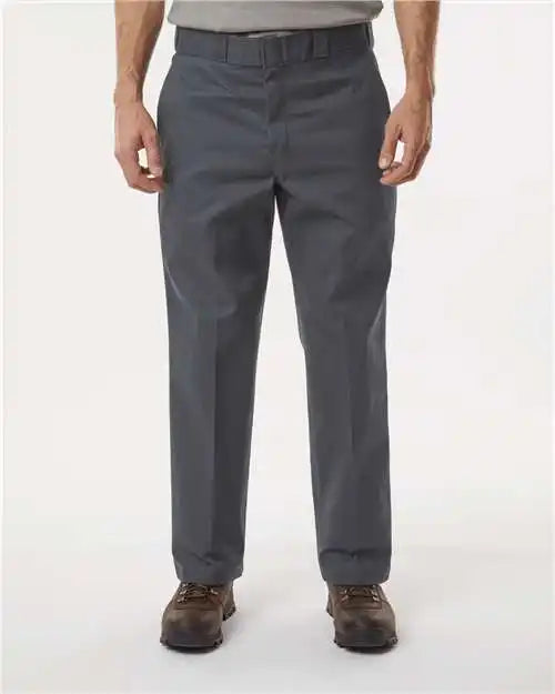 Dickies P874 Industrial 874â Work Pants - Charcoal - 39 Unhemmed