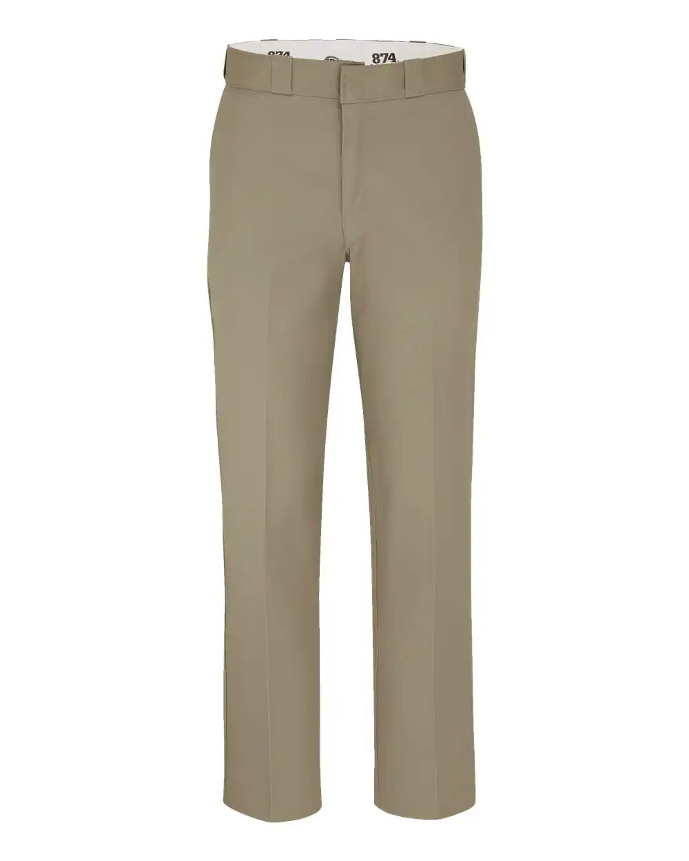 Dickies P874ext Industrial 874® Work Pants - Extended Sizes - Khaki - 37 Unhemmed - 50w