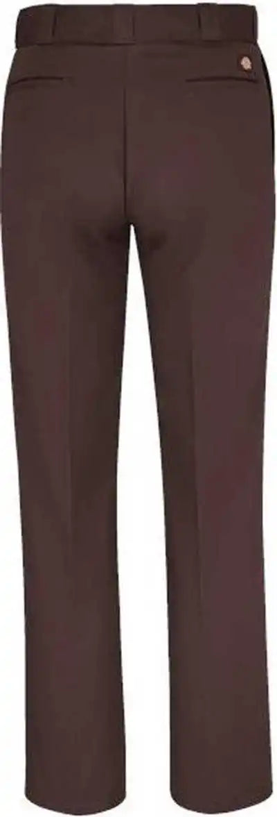 Dickies P874ext Work Pants - Extended Sizes - Dark Brown - 30i