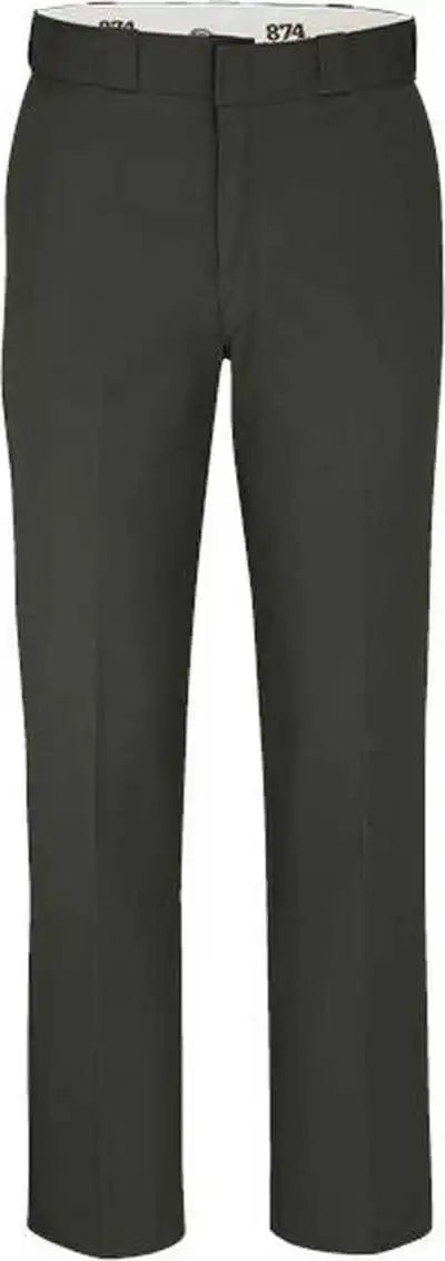 Dickies P874ext Work Pants Extended Sizes Olive Green 30i