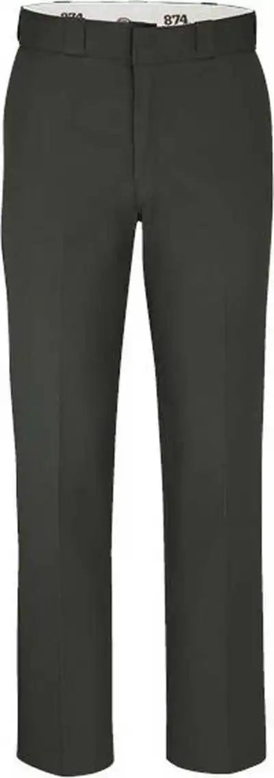 Dickies P874ext Work Pants - Extended Sizes - Olive Green - 32i