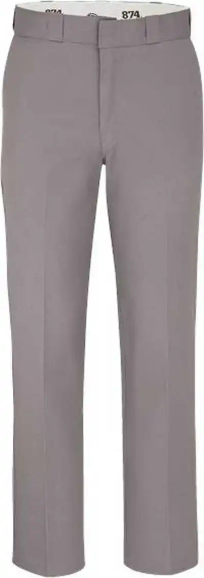 Dickies P874ext Work Pants - Extended Sizes - Silver Gray - 32i