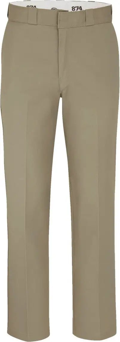 Dickies P874odd Industrial 874â Work Pants - Odd Sizes - Khaki - 32i