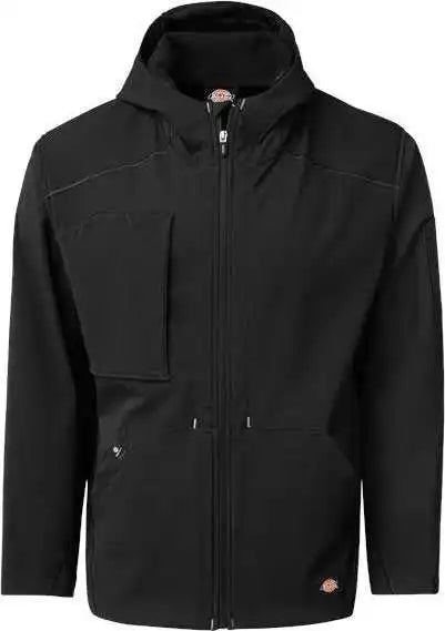 Dickies Ph10ln Protect Hooded Jacket Long Sizes Black