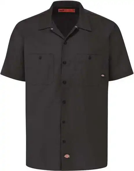 Dickies S535 Industrial Short Sleeve Work Shirt Black