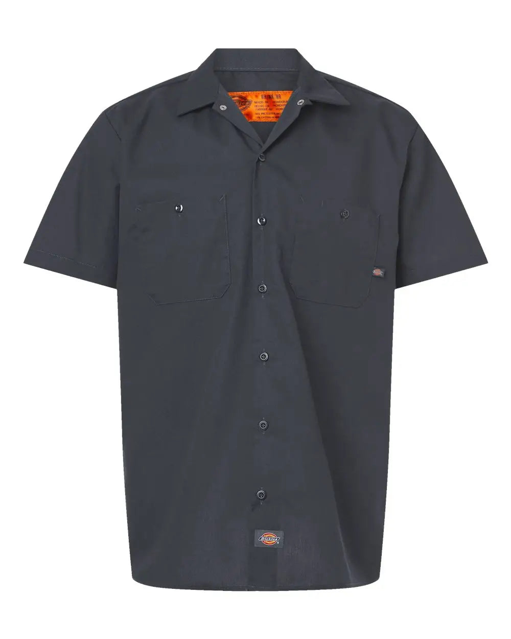 Dickies S535 Industrial Short Sleeve Work Shirt - Dark Charcoal