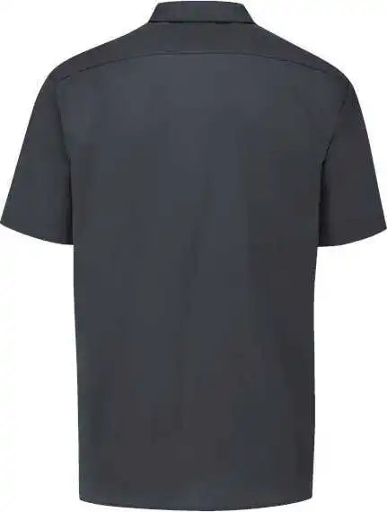 Dickies S535 Industrial Short Sleeve Work Shirt Dark Charcoal
