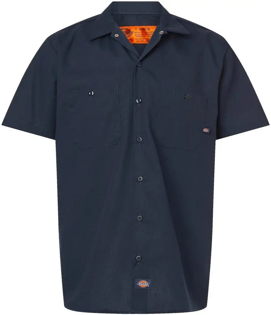 Dickies S535 Industrial Short Sleeve Work Shirt - Dark Navy