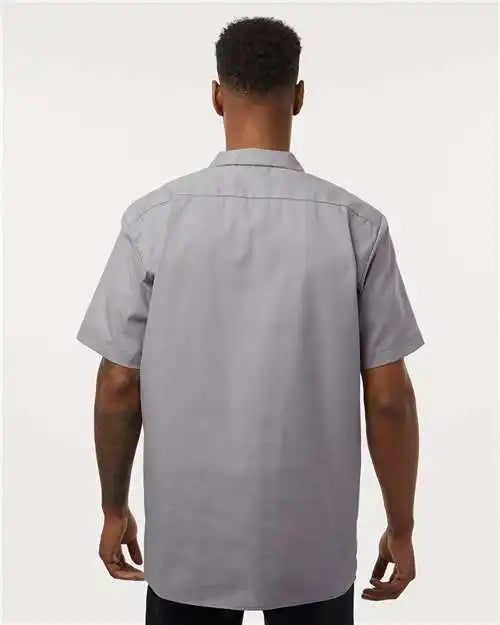 Dickies S535 Industrial Short Sleeve Work Shirt - Graphite Grey