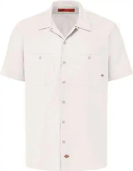 Dickies S535 Industrial Short Sleeve Work Shirt White