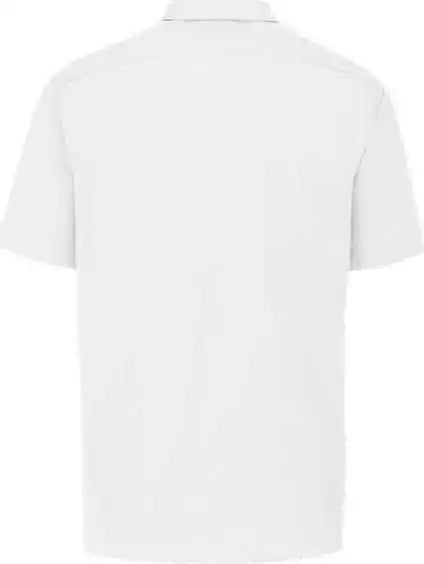 Dickies S535l Industrial Short Sleeve Work Shirt - Long Sizes - White