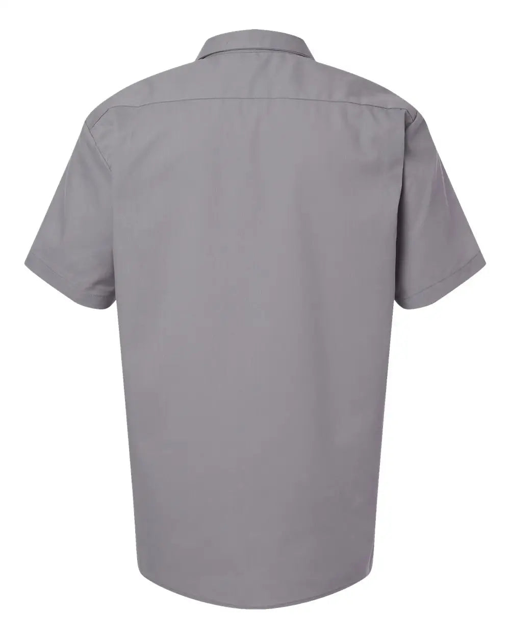 Dickies S535t Industrial Short Sleeve Work Shirt - Tall Sizes - Graphite Grey - Dark Gray / Mt