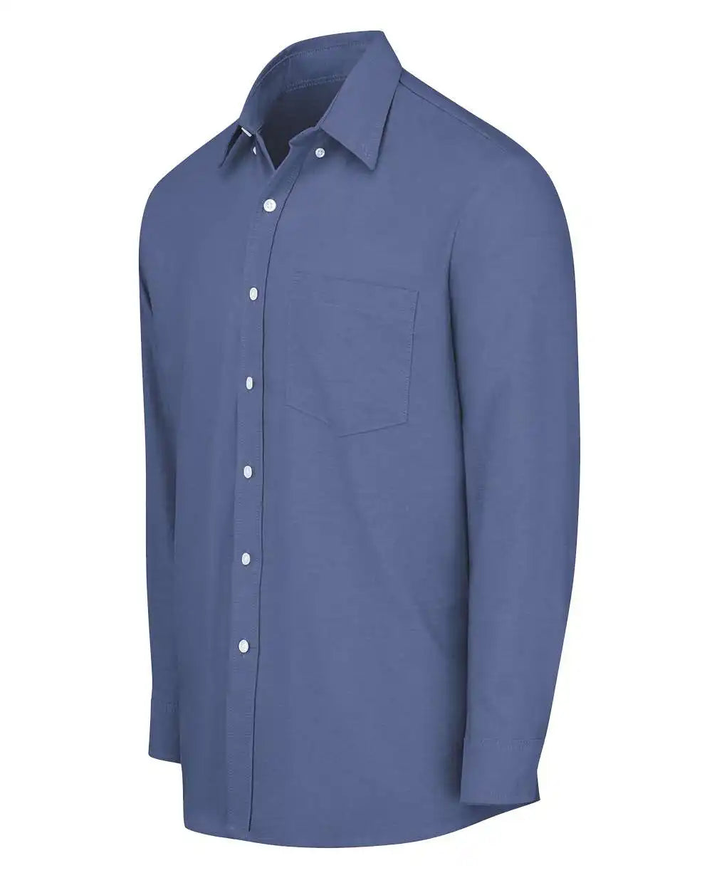 Dickies Sss36 Long Sleeve Oxford Shirt - French Blue - 14.5