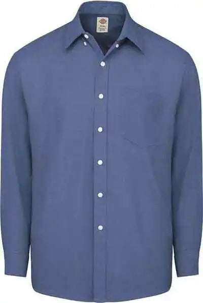Dickies Sss36l Long Sleeve Oxford Shirt - Sizes - French Blue