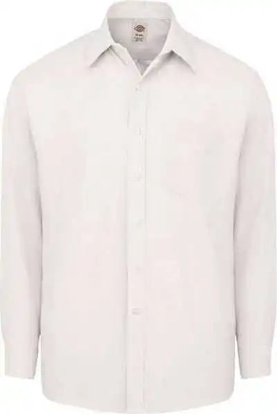Dickies Sss36l Long Sleeve Oxford Shirt - Sizes - White