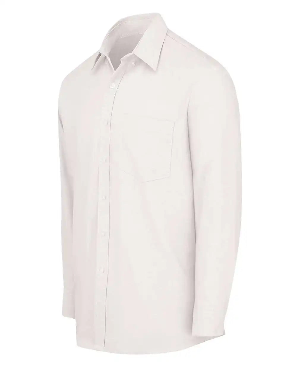 Dickies Sss36t Long Sleeve Oxford Shirt - Tall Sizes - White - 15.5