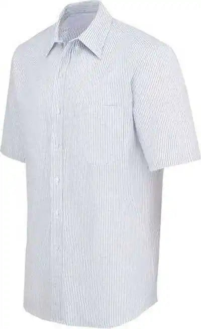 Dickies Sss46 Short Sleeve Oxford Shirt Blue White Stripe