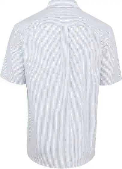 Dickies Sss46 Short Sleeve Oxford Shirt Blue White Stripe