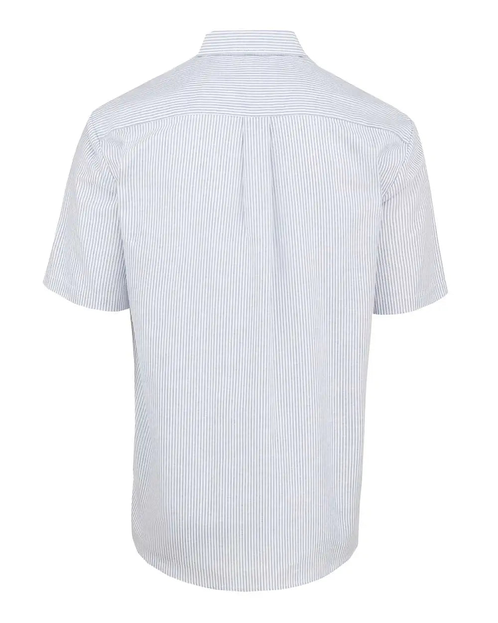 Dickies Sss46 Short Sleeve Oxford Shirt - Blue White Stripe