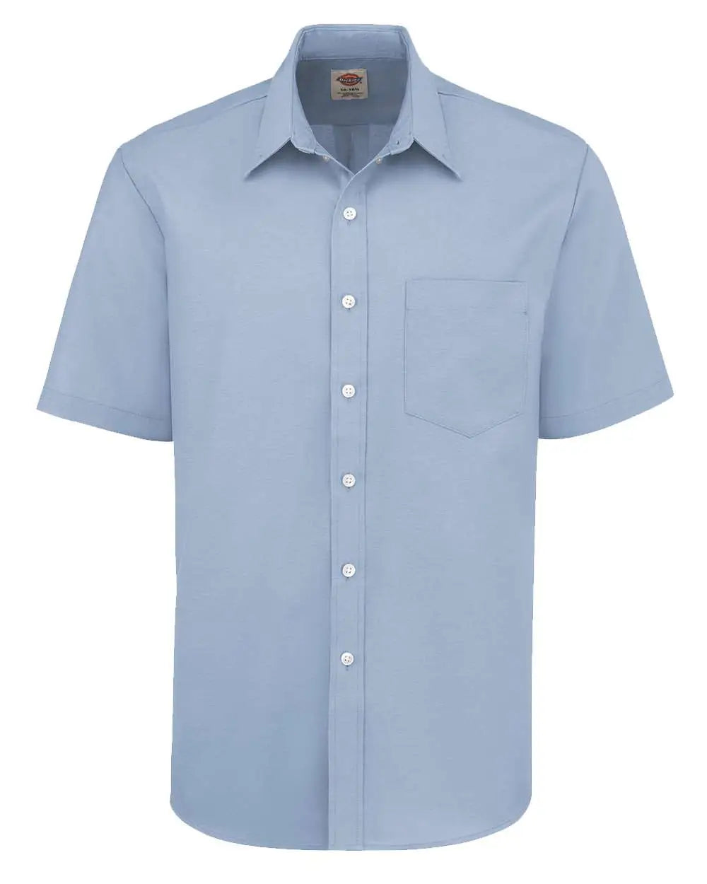 Dickies Sss46 Short Sleeve Oxford Shirt - Light Blue