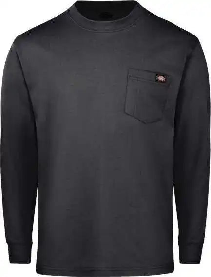 Dickies Wl50 Traditional Heavyweight Long Sleeve T-shirt - Black