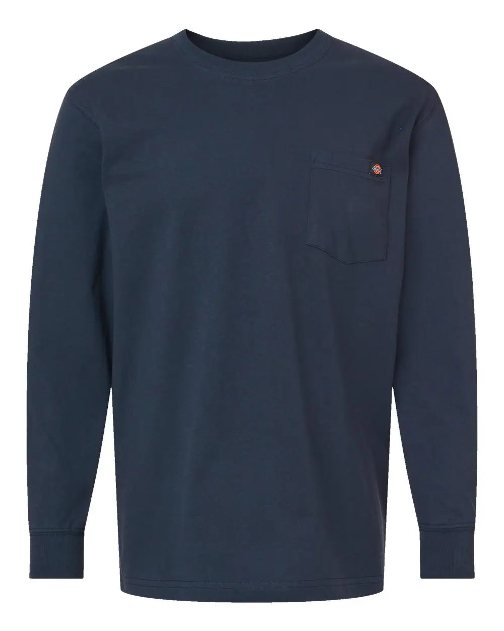 Dickies Wl50 Traditional Heavyweight Long Sleeve T-shirt - Dark Navy