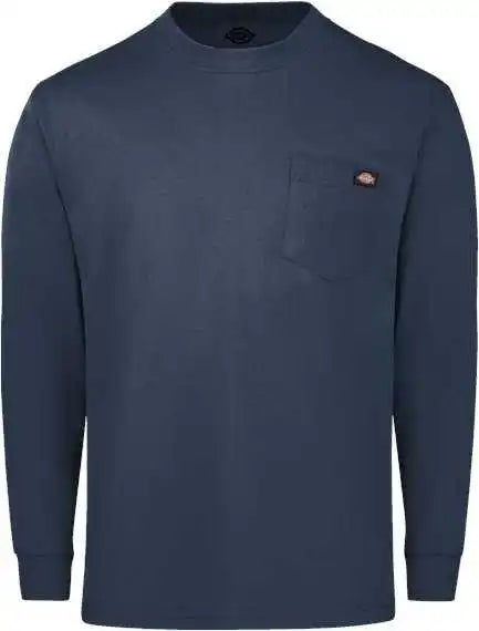 Dickies Wl50 Traditional Heavyweight Long Sleeve T-shirt - Dark Navy